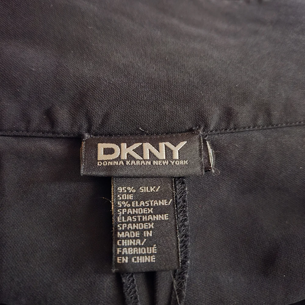 Vintage Y2k DKNY Black Midi Skirt ! - Picture 8 of 8